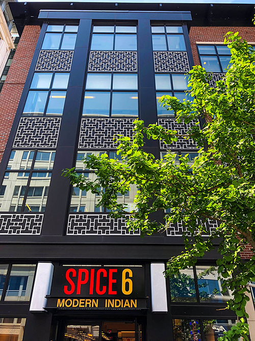 740 6th Street - Spice 6 Indian Restaurant - Building
