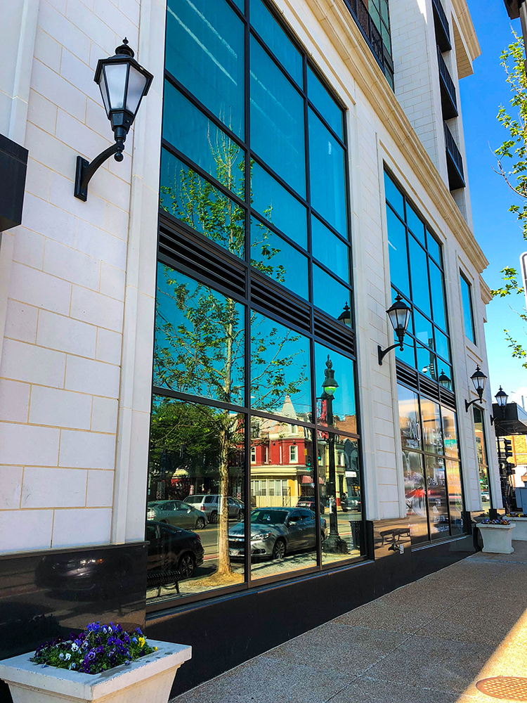 501 H Street | Commercial Building - Glass Windows - Sidewalk View